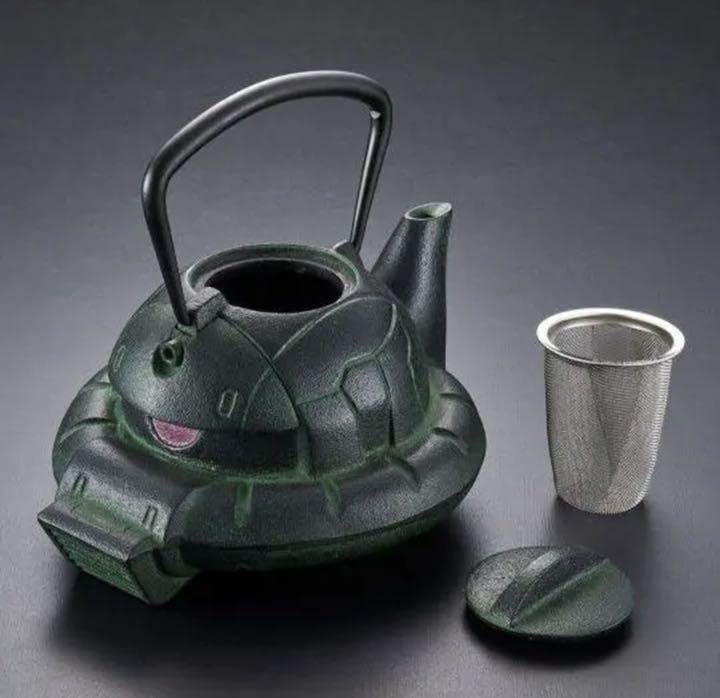 鉄瓶ZAKU 人気商品 希少 南部鉄器 ➕「雨ニモマケズ」の鉄瓶敷 南部