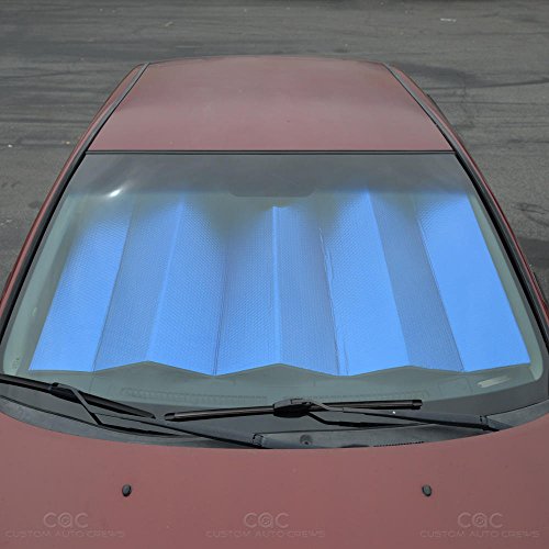 Motor Trend Front Windshield Sun Shade Accordion Folding Auto