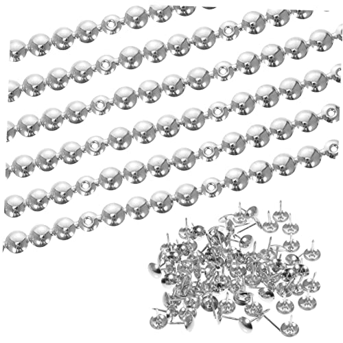 Garneck Classic Decorative Nail Strips Upholstery Sofa Tack Strips Iron Material Spacer Tool Needed 1m