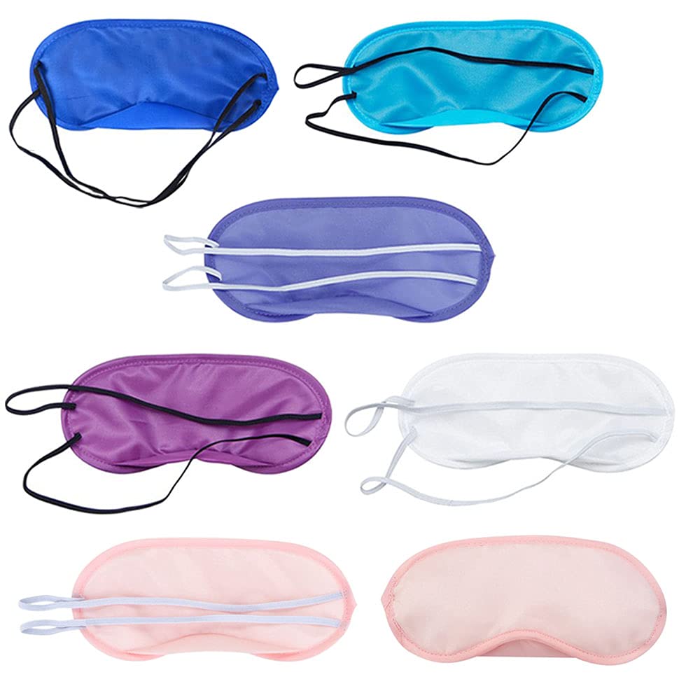 30 Masques De Sommeil Multicolores - Cache-Yeux Confortable Pour Dormir Et Voyager - 10 Couleurs
