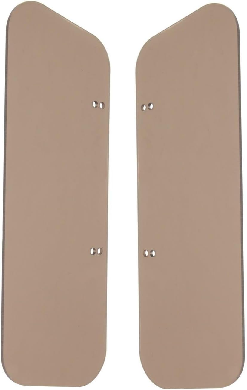 Replacement Lexan Wind Wings With Holes, Clear