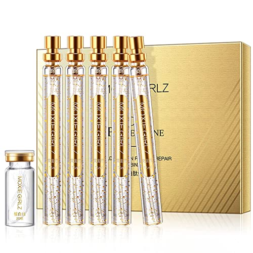 AnRui InstaLift Protein Thread Lifting Set,Soluble Protein Thread and Nano Gold Essence Combination,Gold Face Serum Active Collagen Silk Thread,Absorbable Collagen Thread