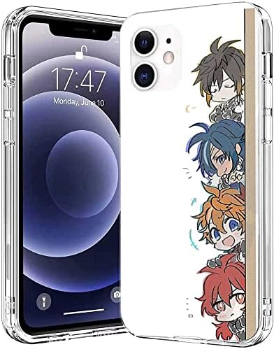 Transparent Protective Pure Clear Anti-Scratch TPU Case for iPhone 13 Mini Impact Comic Case