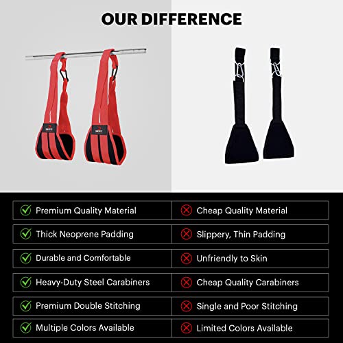 image for DMoose Fitness DMoose Ab Straps for Abdominal Muscle Building, Arm Sup