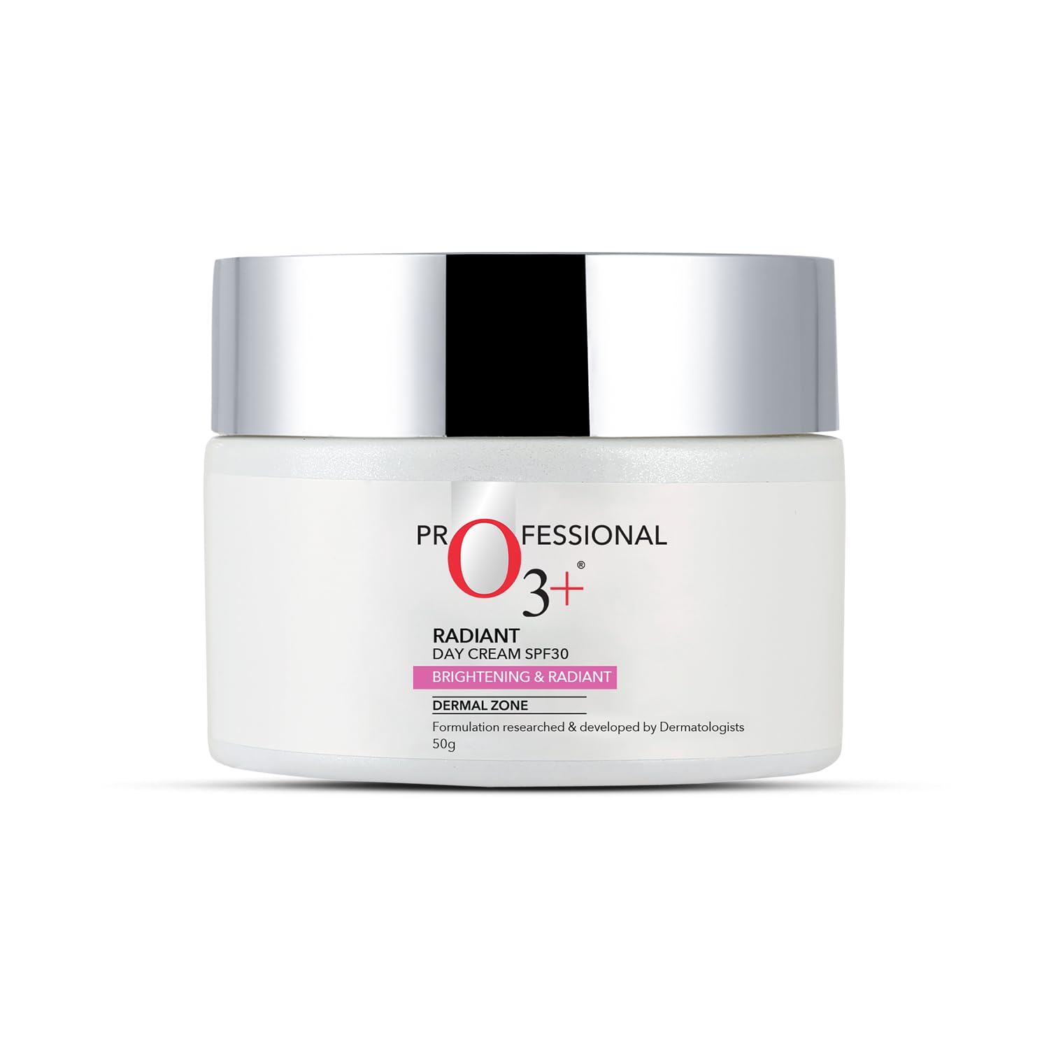 O3+ Radiant Day Cream Moisturiser SPF30 50g for Brightening & Glowing Skin | Moisturises & provides Sun Protection - All Skin Types