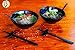VALLENWOOD 4 Ramen Bowls, 12 pieces Pho set. All Black Asian Japanese soup. Utensil: Spoons And Chopsticks kit. Melamine. Large 37 oz. Noodles, Rice, Udon, Thai, Chinese, Korean, Wonton, Miso