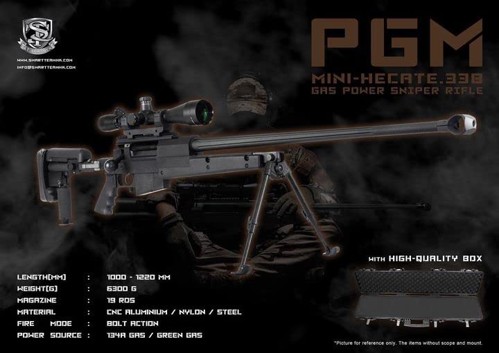 Amazon.co.jp: S&T PGM Mini-Hecate.338 TAN ガスライフル (AIRSOFT