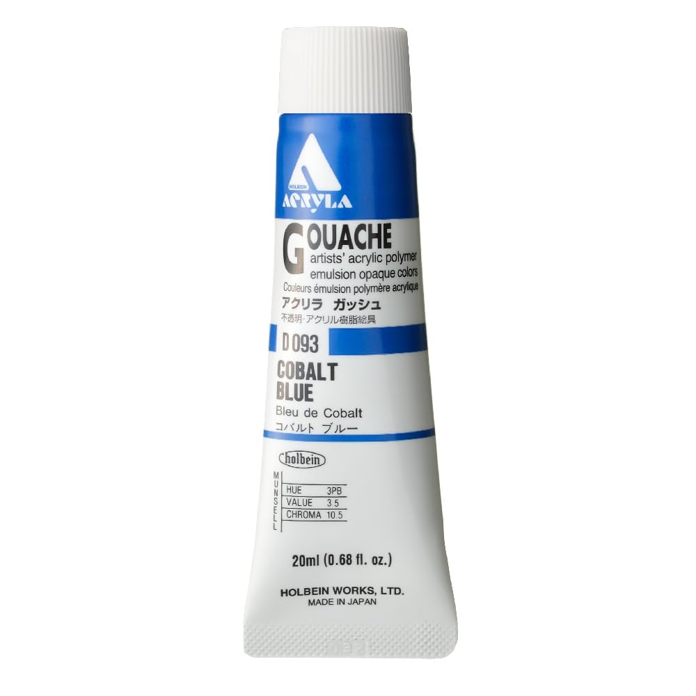 Holbein Blue Acryla Gouache Cobalt (A) 20Ml