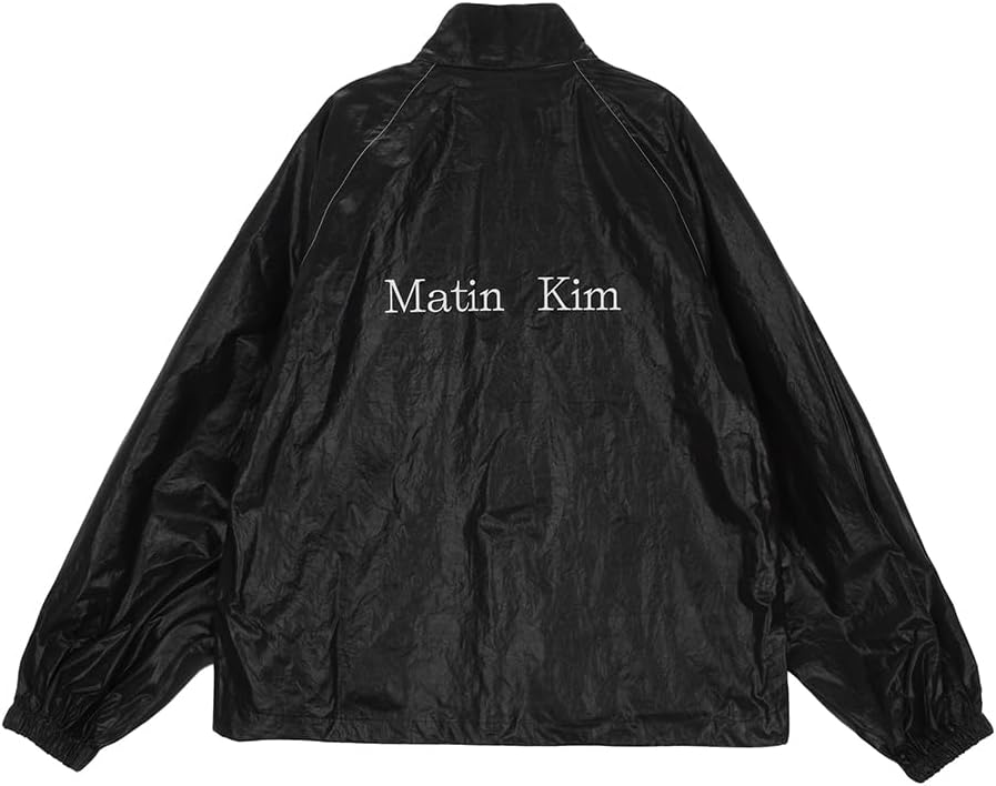 Matin Kim, Logo Coating Jumper, Daily Windbreaker