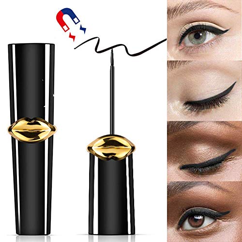 Magnetic Eyeliner Magnetic Eyelash Liquid Eyeliner Magnet Eyelashes Special Eyeliner Long Lasting Waterproof Stain-proof Smudge Resistant Eyelash Makeup Use with Magnetic Eyelashes
