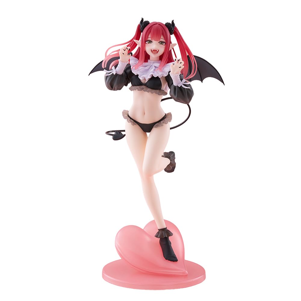Jiumaocleu Kitagawa Marin Figure Statue 28CM Devil Style Figures PVC Sculpture Anime Dress Up Figurine Collectible Gifts for Fans