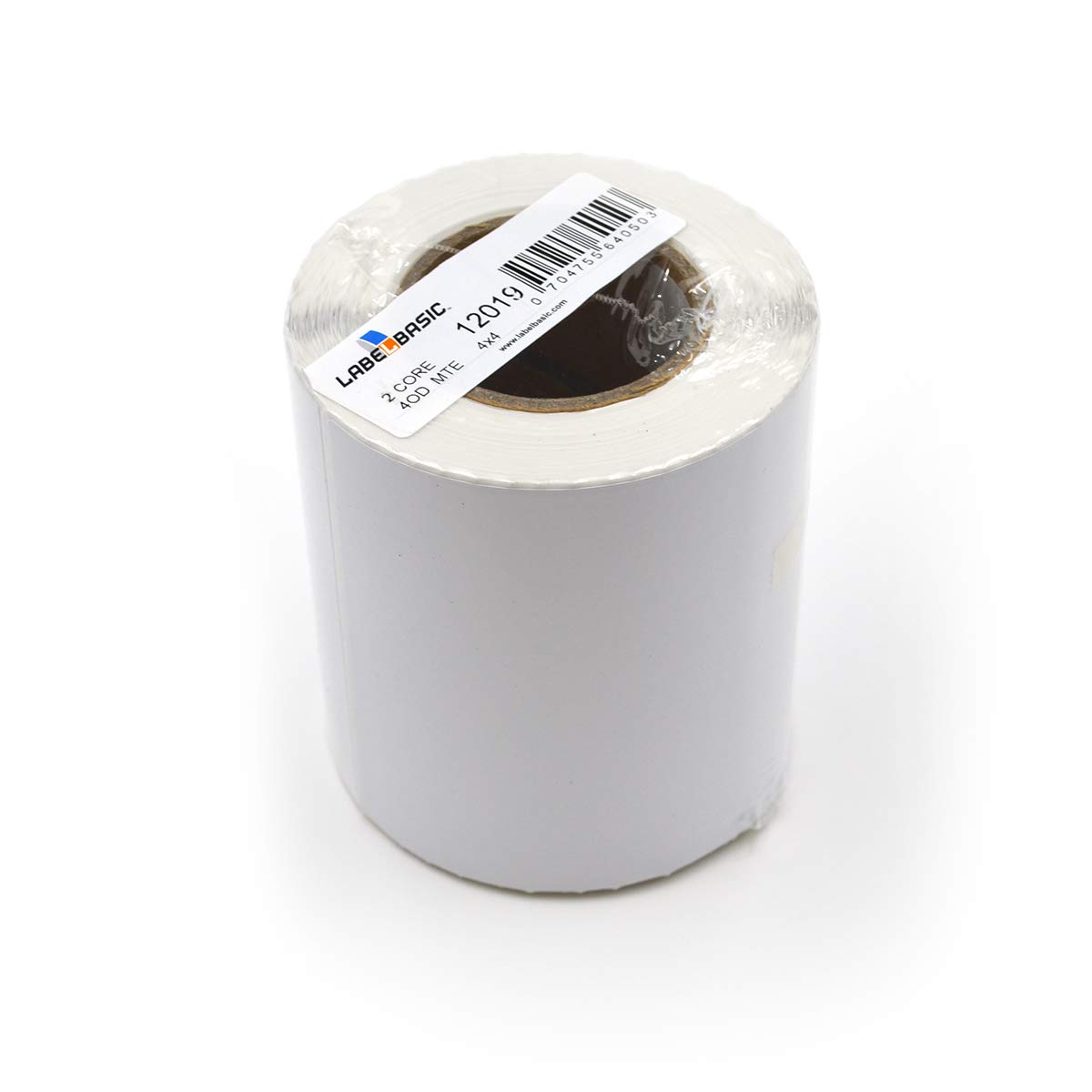 Matte Inkjet Labels 4" x 4" for Epson TM-C3500, TM-C3400, Primera LX500 and LX400, 300 Labels/Roll on a 2 Inch Core