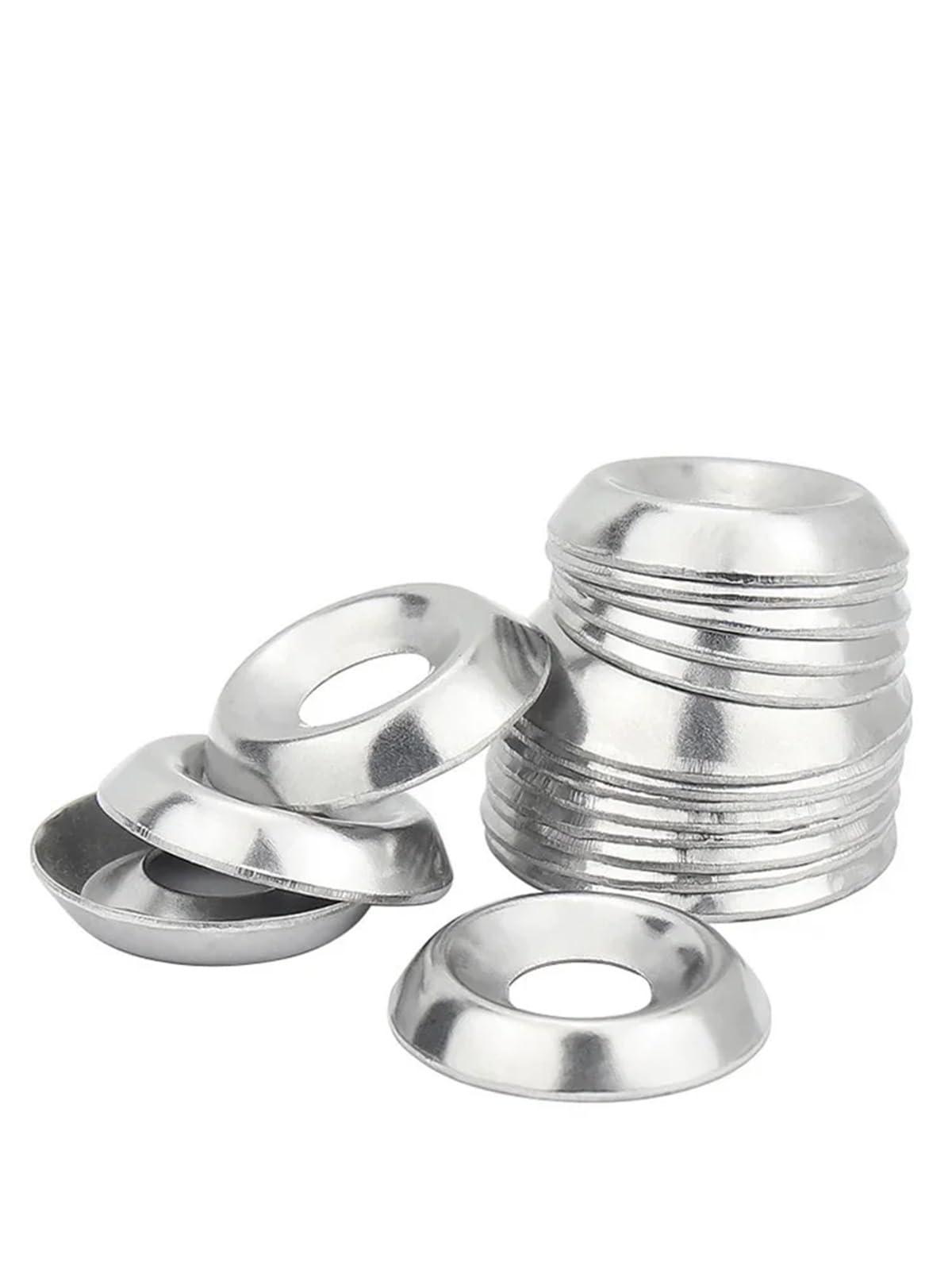 200 Uds M3 M4 M5 M6 Arandelas avellanadas Cono Convexo de Acero Inoxidable 304