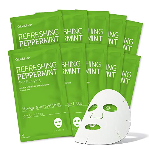 GLAM UP Sheet Mask Refreshing Peppermint
