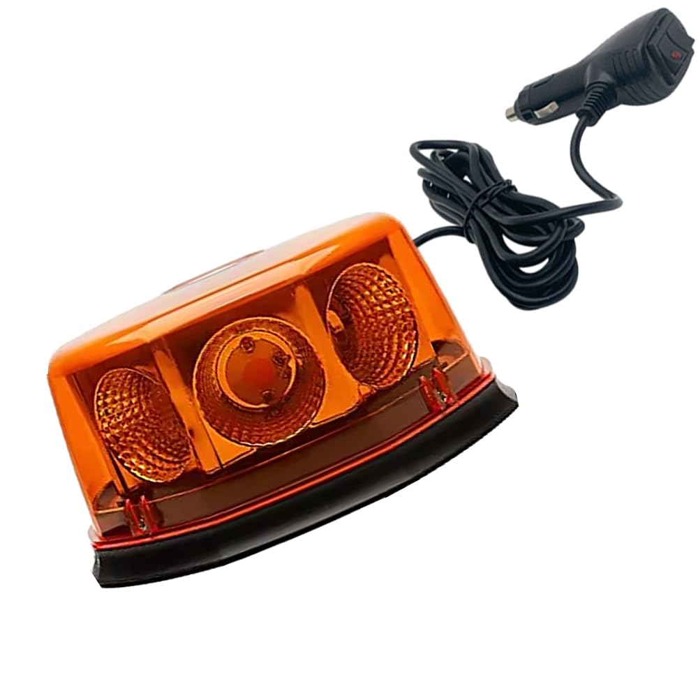 Baceyong Luce di avvertimento del faro di emergenza stroboscopico, COB sul tetto, alta emergenza, avviso di sicurezza, barra luminosa della polizia stroboscopica a LED lampeggiante