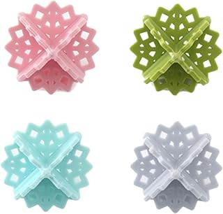 LALAFINA 4 Pçs Bolas De Lavanderia Roupas Lavando Roupas De Limpeza De Roupas Bola De Lavagem De Roupas Bola De Limpeza De Lavanderia Bola De Lavar Roupas Secadora Máquina De Lavar Bola