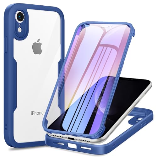 【Protezione della fotocamera】: Il design con bordi rialzati intorno alla fotocamera e allo schermo della custodia per telefono iPhone XR offre una protezione aggiuntiva completa per lo schermo e la fotocamera, proteggendo il tuo schermo e la tua fotocamera costosi, garantendo una maggiore sicurezza per il tuo telefono.