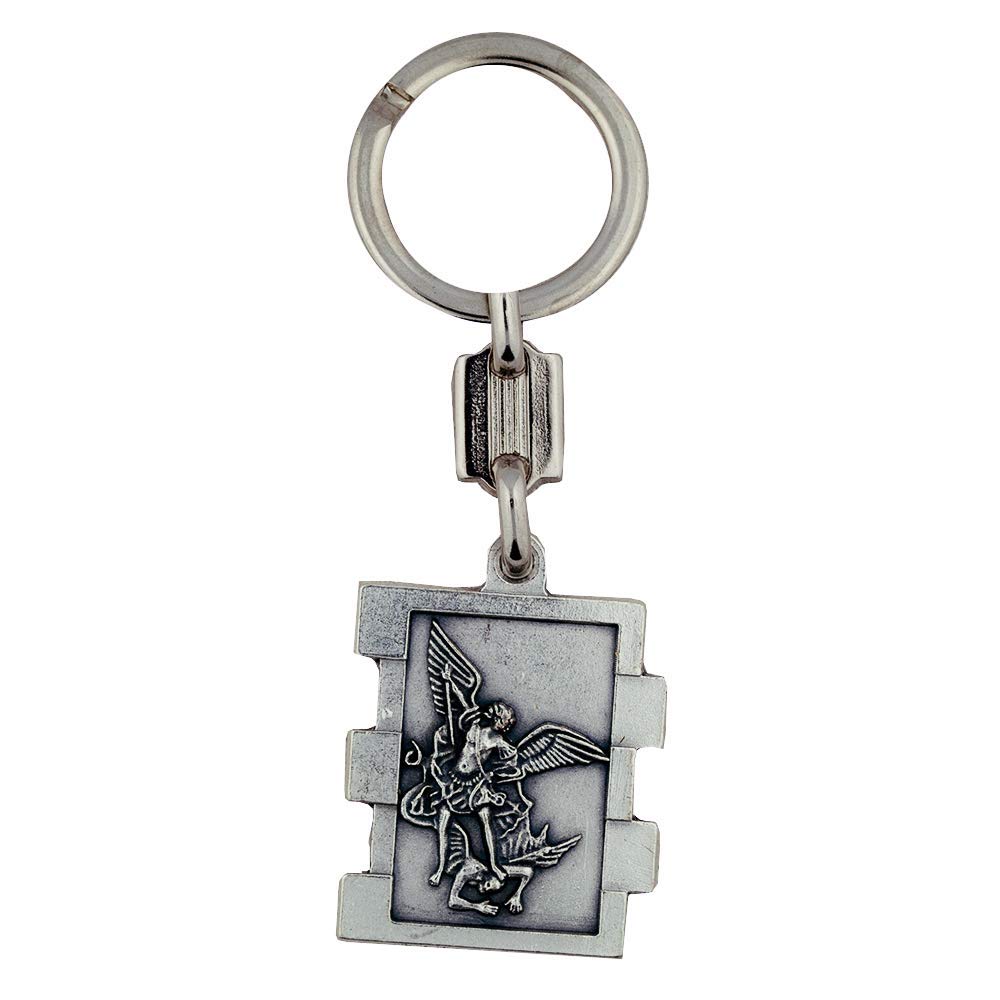 Venerare Italian Catholic Keychains | Over 10 Subjects | Durable and Detailed Metal | Perfect Drivers | Christian Automotive