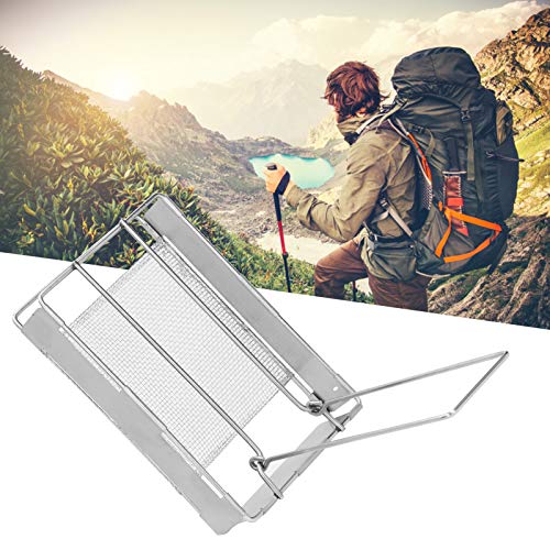 Churrasqueira, fogão portátil torradeira, ferramenta portátil dobrável para churrasco durável para p