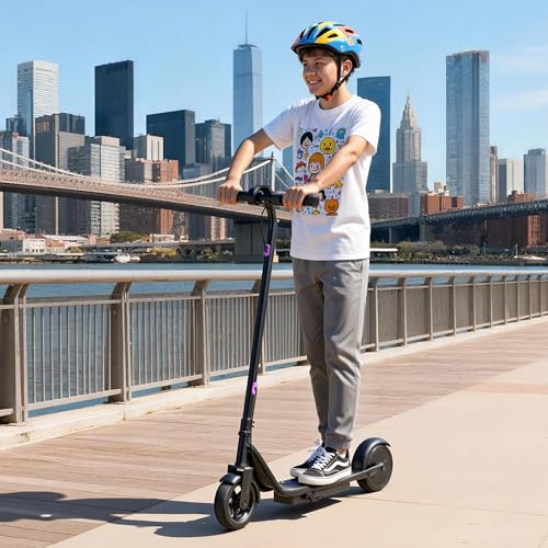 Image of Aovowheel Electric Scooter for Adults, Folding E Scooter with 350W /500W Motor 16 /24 Mph Top Speed, Max 19-23 Miles Long Range, 8.5'' /10'' /14''Tires Commuting Scooters with Dual Brakes System, APP