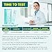 Easy@Home Marijuana Drug Test Kit for Urine - THC Tests for Home Use (10 Pack), Weed Detox Testing Kits with 50 ng/ml Cutoff Level, #EDTH-114