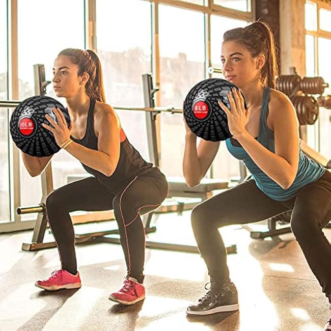 Medicine Ball 10 lbs Slam Ball Weighted Balls for Exercise Strength and Crossfit Workout
