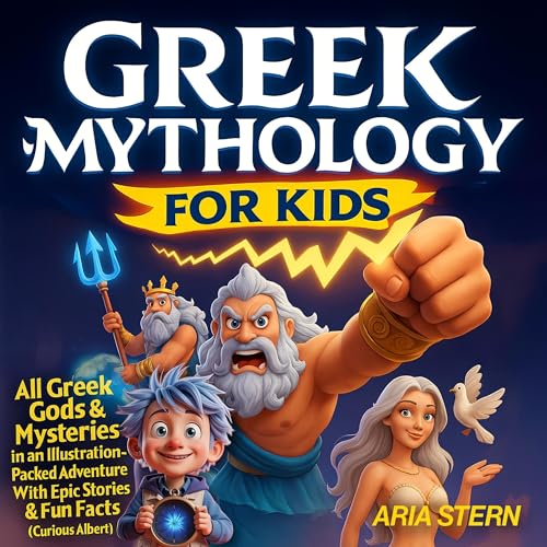 Page de couverture de Greek Mythology for Kids