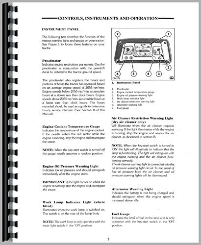 Ford 2910 Tractor Operators Manual (1987-1990) (Series)