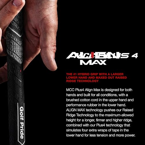 Golf Pride MCC Plus4 Align Max Grip – Jumbo 1 Pack