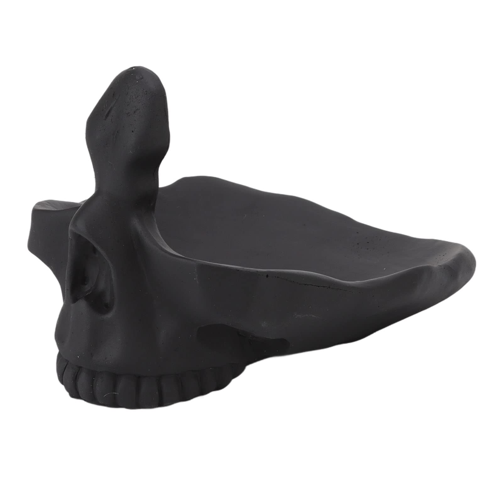 Cryfokt Skull Glasses Stand, Statue Glasses Holder Impact Resistant Scratch Resistant Resin for Office