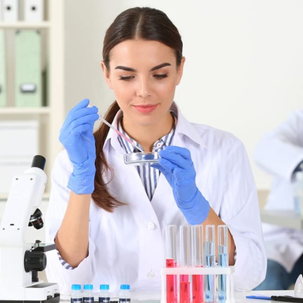 Piastra di Petri,Piastra di Petri Plastica,Piatti Petri 90mm, Piastre Di Petri In Plastica Sterile Capsula Petri con 3ml Pipette,Trasparenti per Cultura di Laboratorio Lievito Batterico