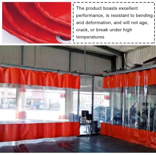 Rideau de séparation industriel PVC pour stopper les éclaboussures - 4