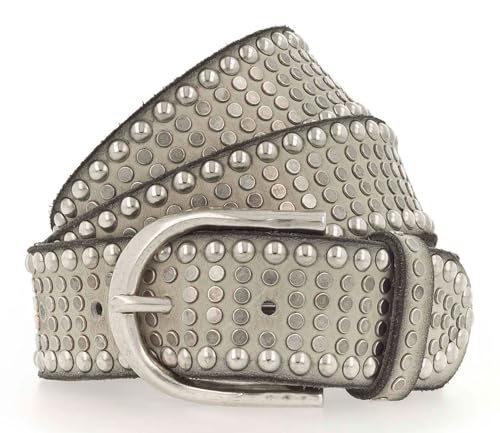 Ceinture en cuir b.belt Riva Colour Vanille W75