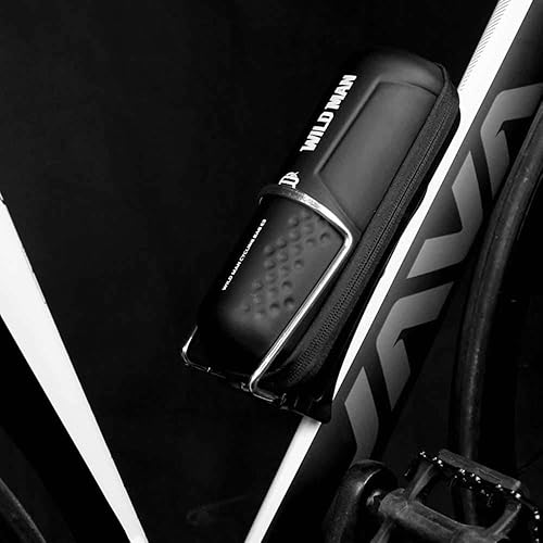 Miniatura 7 de Bolsa de herramientas de bicicleta Bolsa de almacenamiento de bicicleta de cuero PU Bolsa de herramientas de reparación de bicicletas MTB Bolsa de