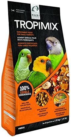 Tropimix Premium Enrichment Food for Small Parrots, 1.81 kg (Pack of 1)