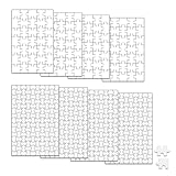 Matériau de haute qualité : notre puzzle vierge est fabriqué en bois de haute qualité, facile à colorier et offrant une surface lisse. Comparé aux puzzles en papier, il est plus durable et peut être conservé pendant des années. Les pièces peuvent être facilement soulevées sans se désassembler. C'est un excellent choix pour des heures de plaisir