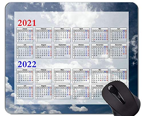 2021?2022�N�̃}�E�X�p�b�h�̃J�����_�[�ASky Clouds Cloudy Weather�}�E�X�p�b�h