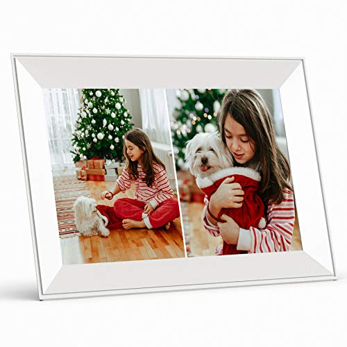 Aura Carver Smart Digital Picture Frame 10.1 Inch HD WiFi Cloud Digital Frame Free Unlimited Storage Easy Setup to Send Photos Remotely Via App More Secure Than Email - Thumbnail 5