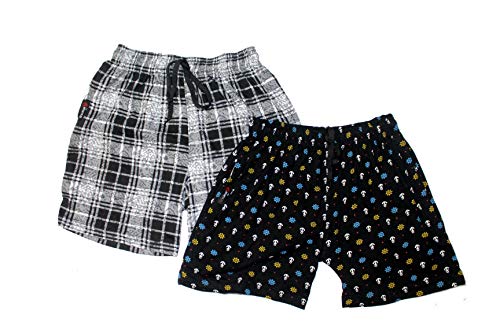 Image of Boys Pure Cotton Printed Shorts /Boxers(Pack of 1)