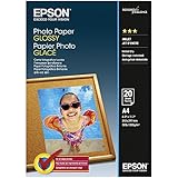 Epson A4 Glossy Photo Paper - White