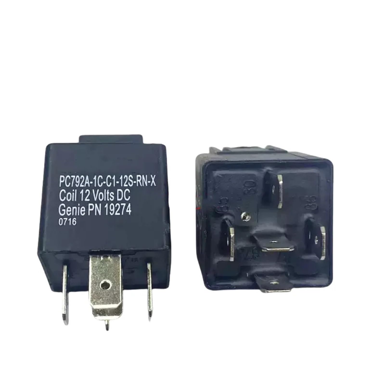 Relé automotriz contra cortocircuitos por agua con sellado hermético de 5 pines 12V