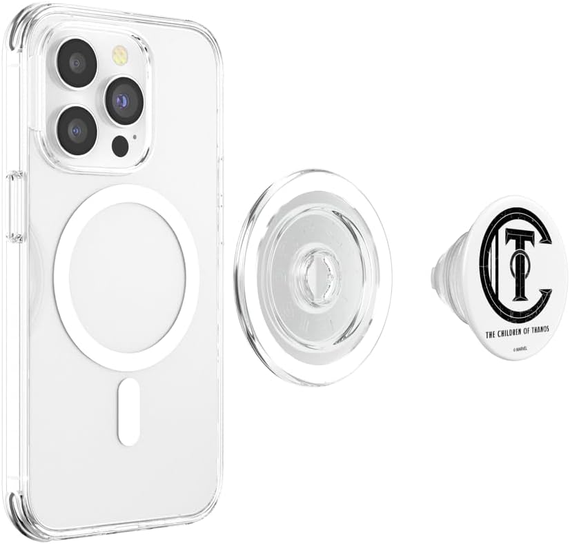 Marvel Infinity War Children Of Thanos Logo PopSockets MagSafe PopGrip for iPhone