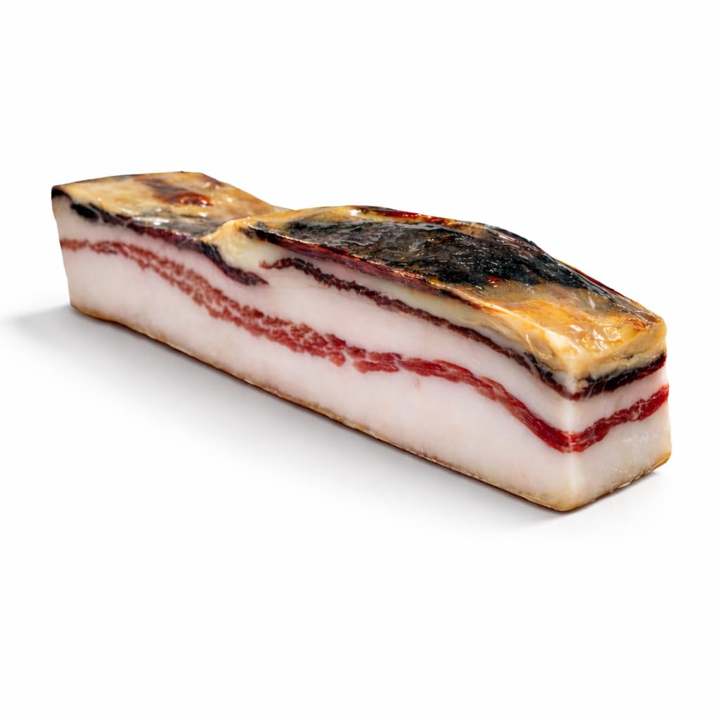 Panceta Ibérica Artesana Curada 400 g – Pieza Noble del Cerdo Ibérico – Salazón y Curación Natural 12 Meses