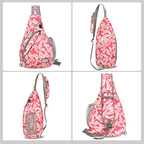 Bolso bandolera ZOMAKE unisex: la sling bag ergonómica para llevar todo sin cargar peso extra 7