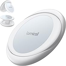 Lamicall Magnetische Handy Fingerhalterung für MagSafe - Handy Griff Ständer mit Lederband, Ring Halterung für iPhone 16 15 14 13 12 Pro Max Plus Mini, Smartphone mit Metallring, Zubehör für MagSafe