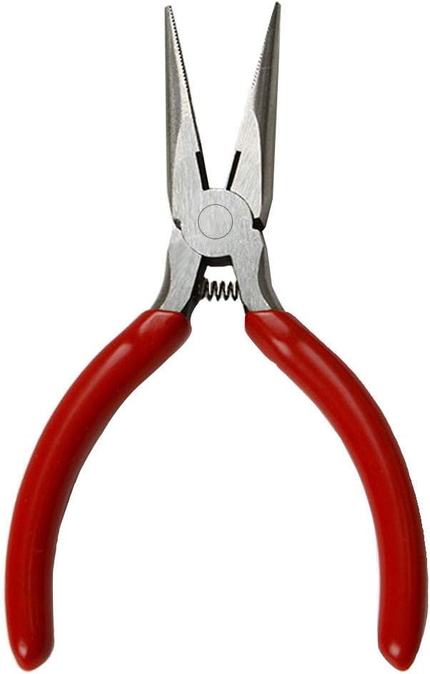 Dykes Needle Nose Pliers with Wire Cutter (5-Inch)