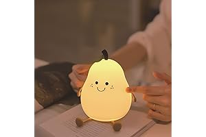 7 Colors Cute Nights Pear Shape Fruit Light