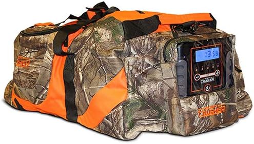 Scent Crusher Real Tree Camo Odor Eliminating Hunting Gear Bag & Ozone Generator