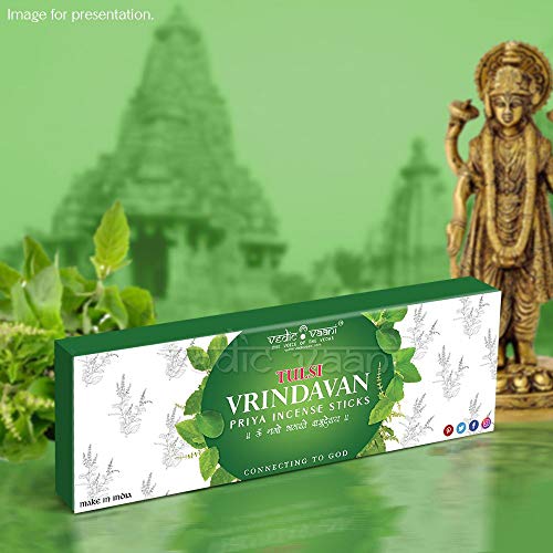 Natural Fresh Soothing Fragrance Tulsi Vrindavan Priya Incense Sticks Agarbattis (1 Kilogram) #TOP16