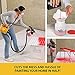 Paint Zoom Paint Sprayer | Powerful & Durable 700-watt Spray Gun Tool HVLP Sprayer for Interior & Exterior Home Painting and DIY Home Improvement Projects | 3 Spray Patterns Yellow